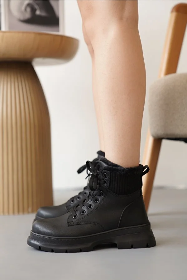 Daxtors Soğuk Geçirmez Kışlık Kadın Bot & Bootie Daxtors Soğuk Geçirmez Kışlık Kadın Bot & Bootie