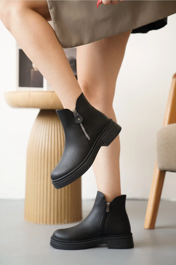 Daxtors Soğuk Geçirmez Kışlık Kadın Bot & Bootie