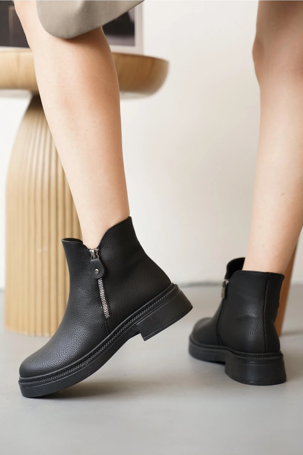 Daxtors Soğuk Geçirmez Kışlık Kadın Bot & Bootie