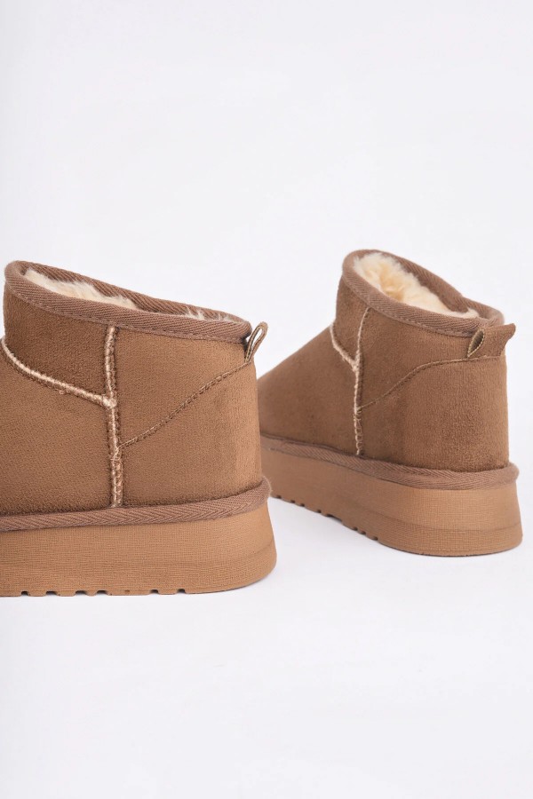 Daxtors Soğuk Geçirmez Kışlık Kadın Bot & Bootie